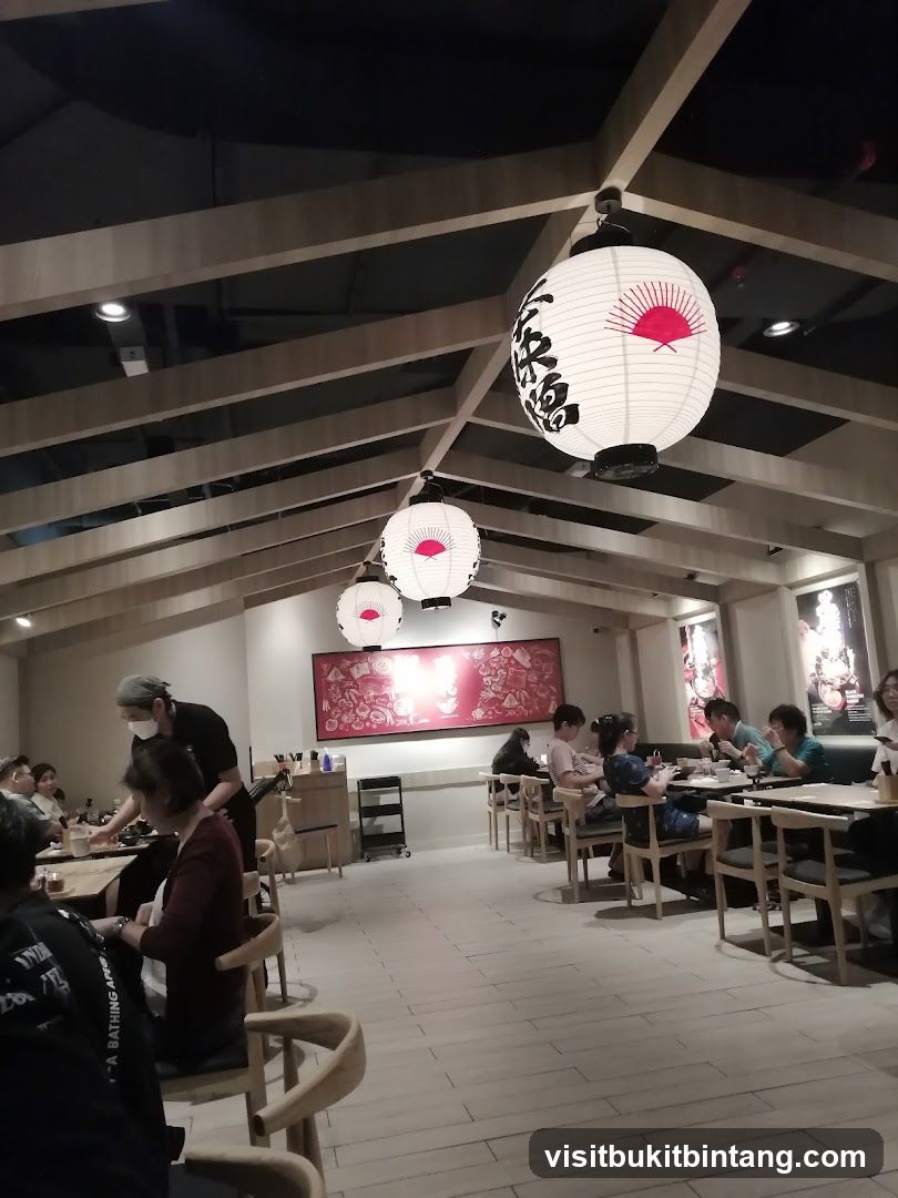 Japanese Restaurant Interior