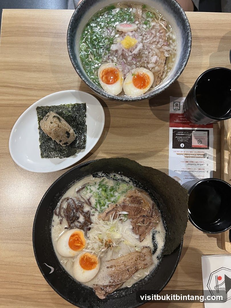 Ramen and Onigiri
