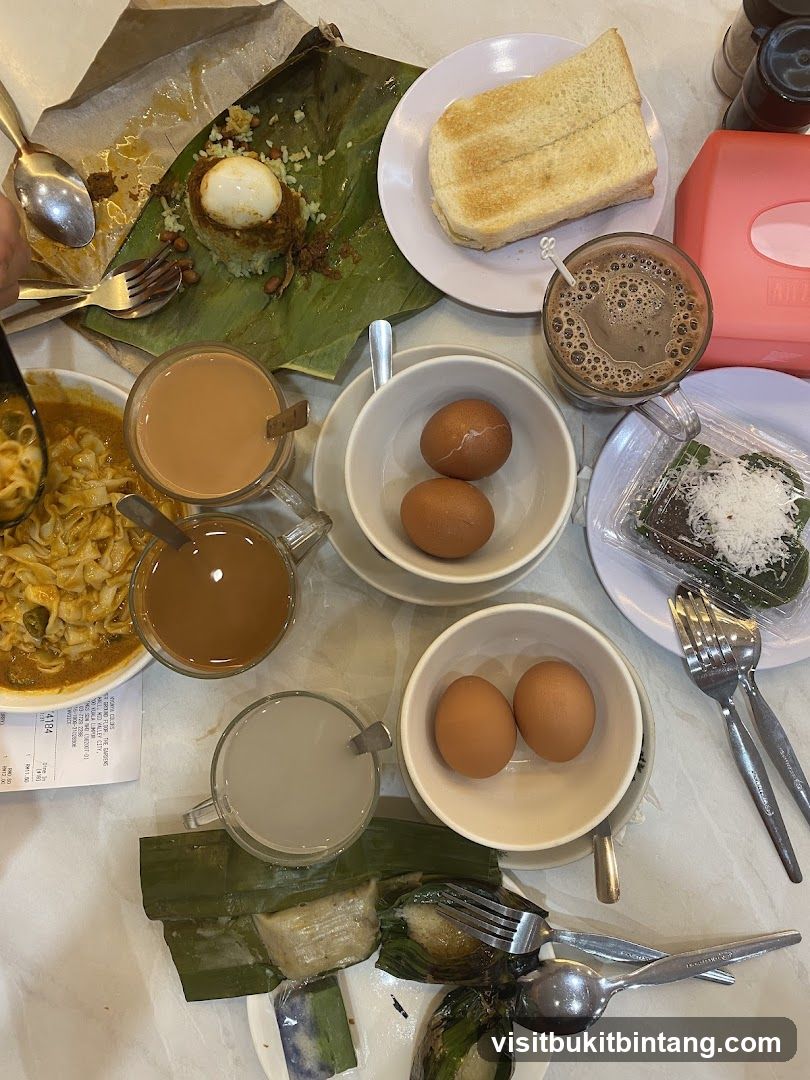 Malaysian Breakfast Spread