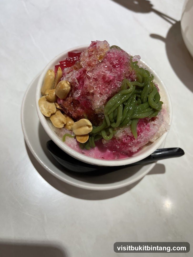 Dessert with Shaved Ice