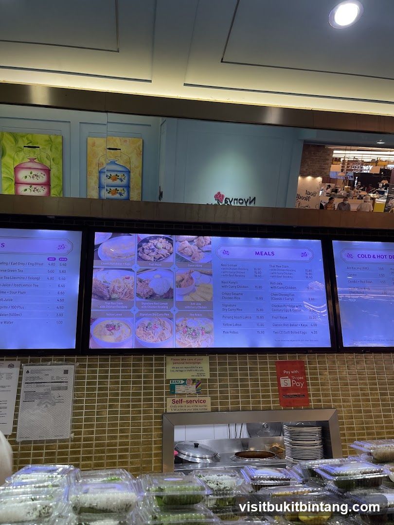 Nyonya Menu