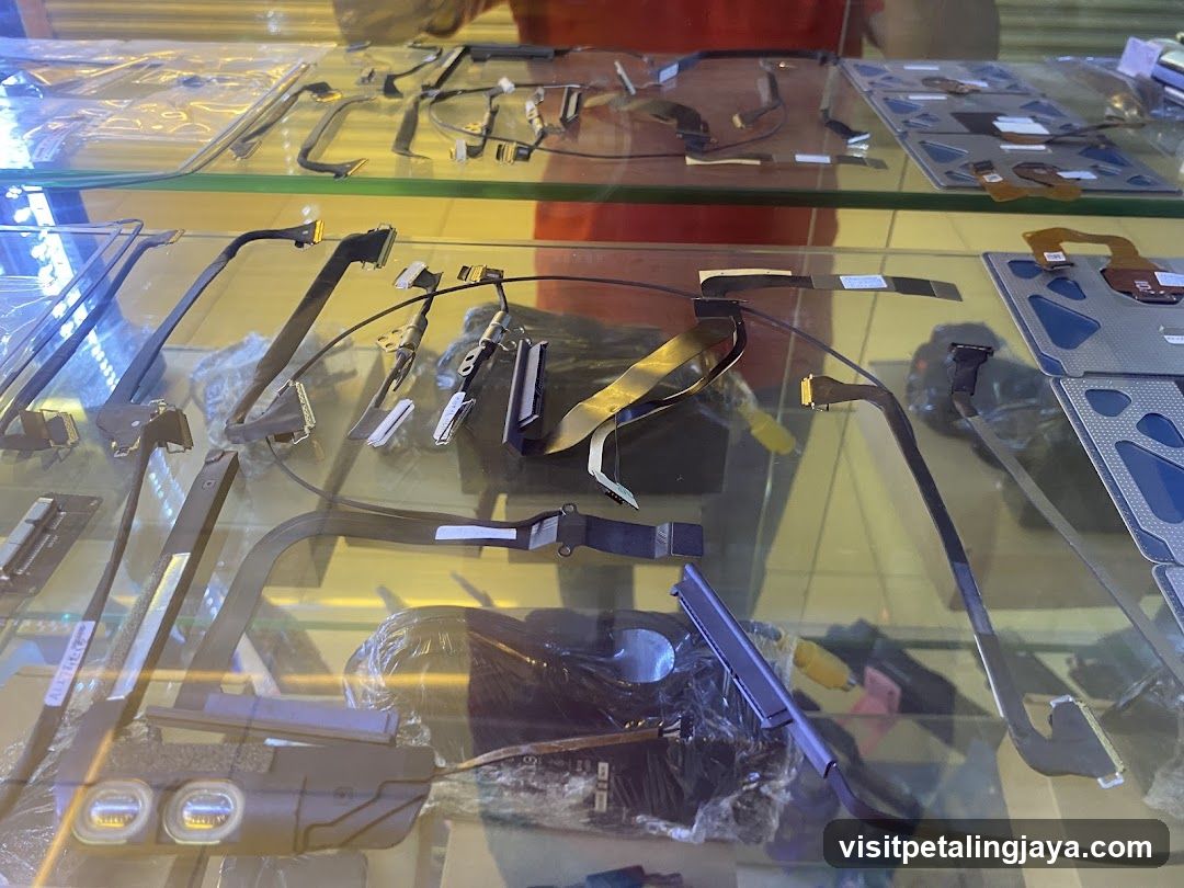 Electronics Parts Display