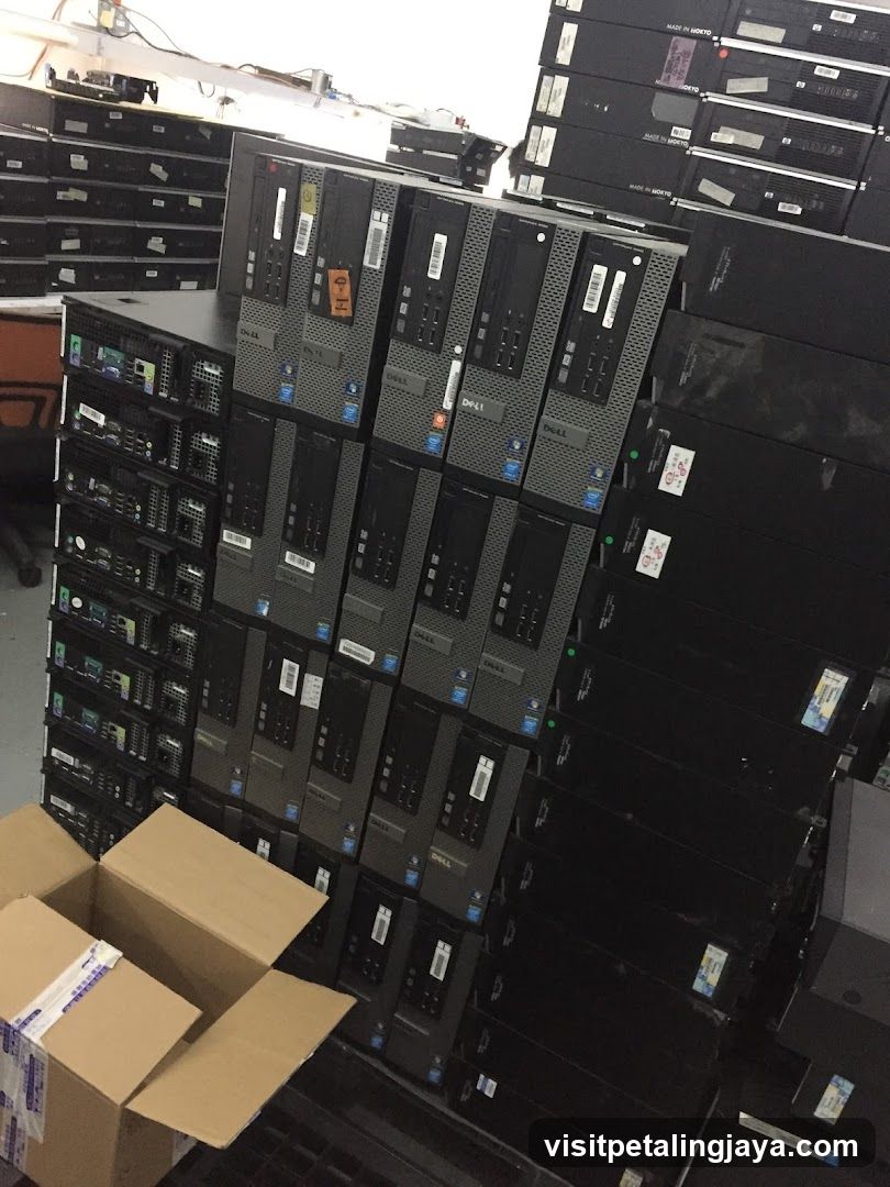 Server Room or Warehouse Interior