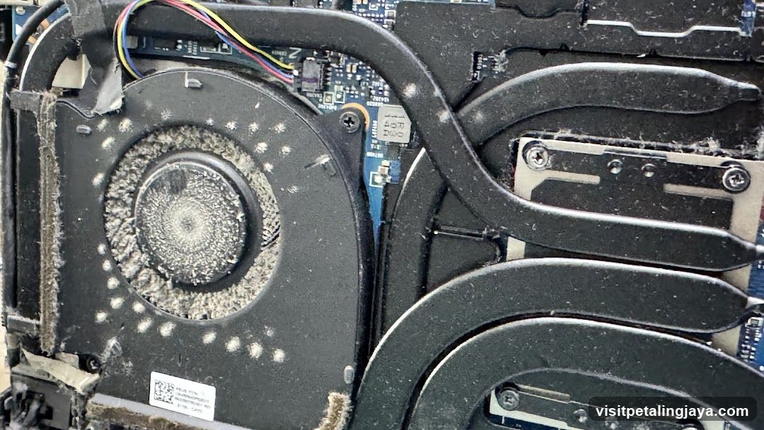 Dusty Laptop Interior