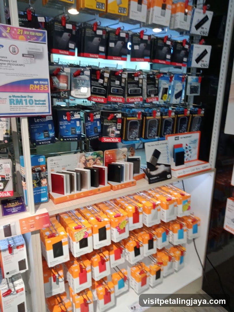 Electronics Store Display