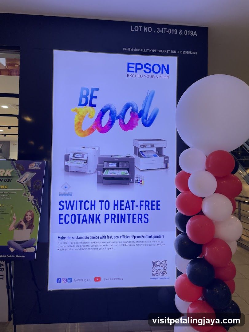 Epson Printer Advertisement