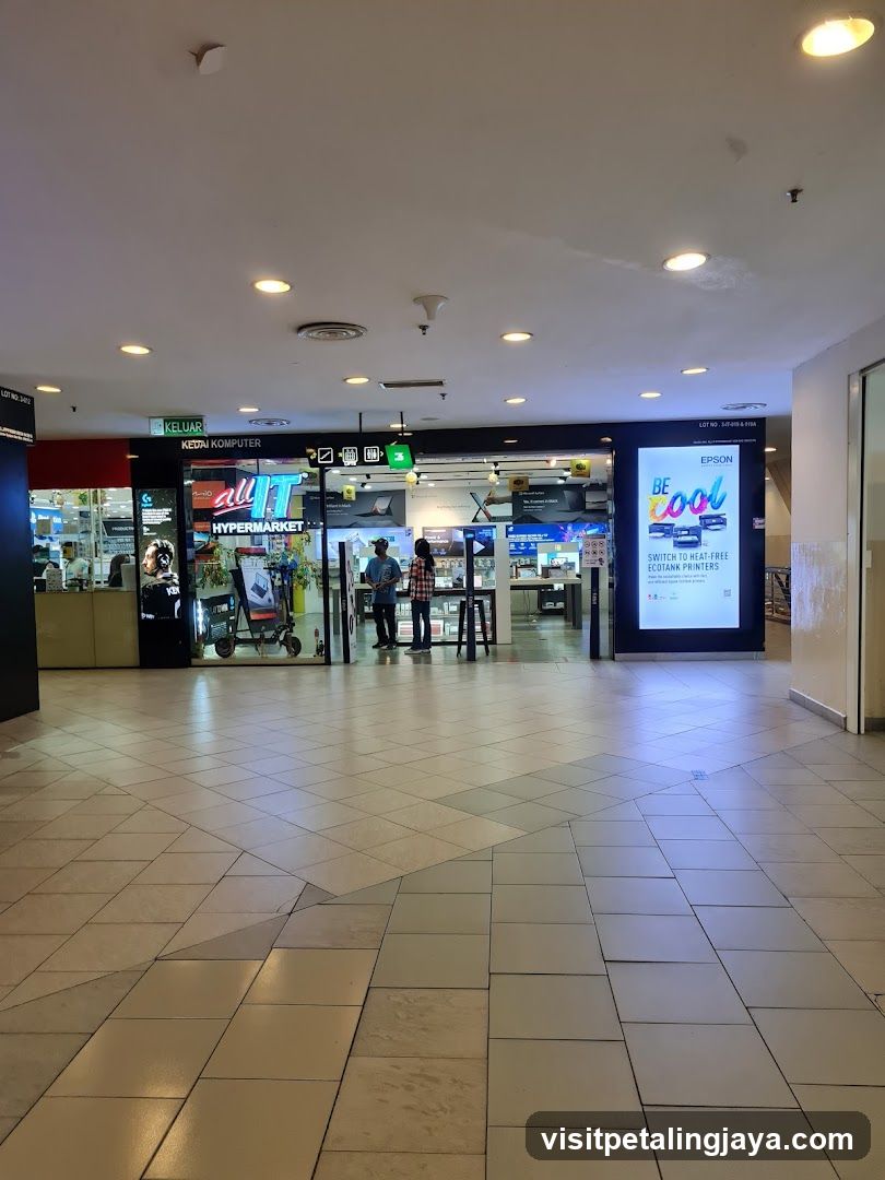Shopping Mall Interior View