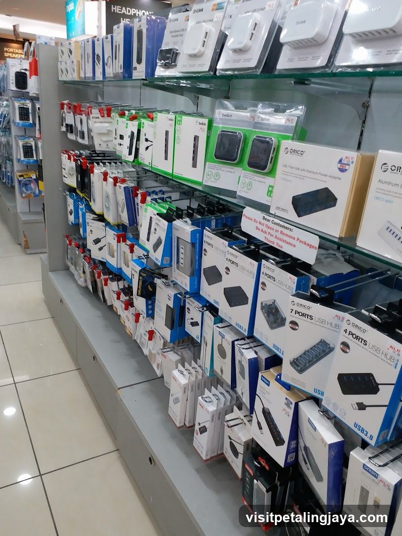 Electronics Store Interior