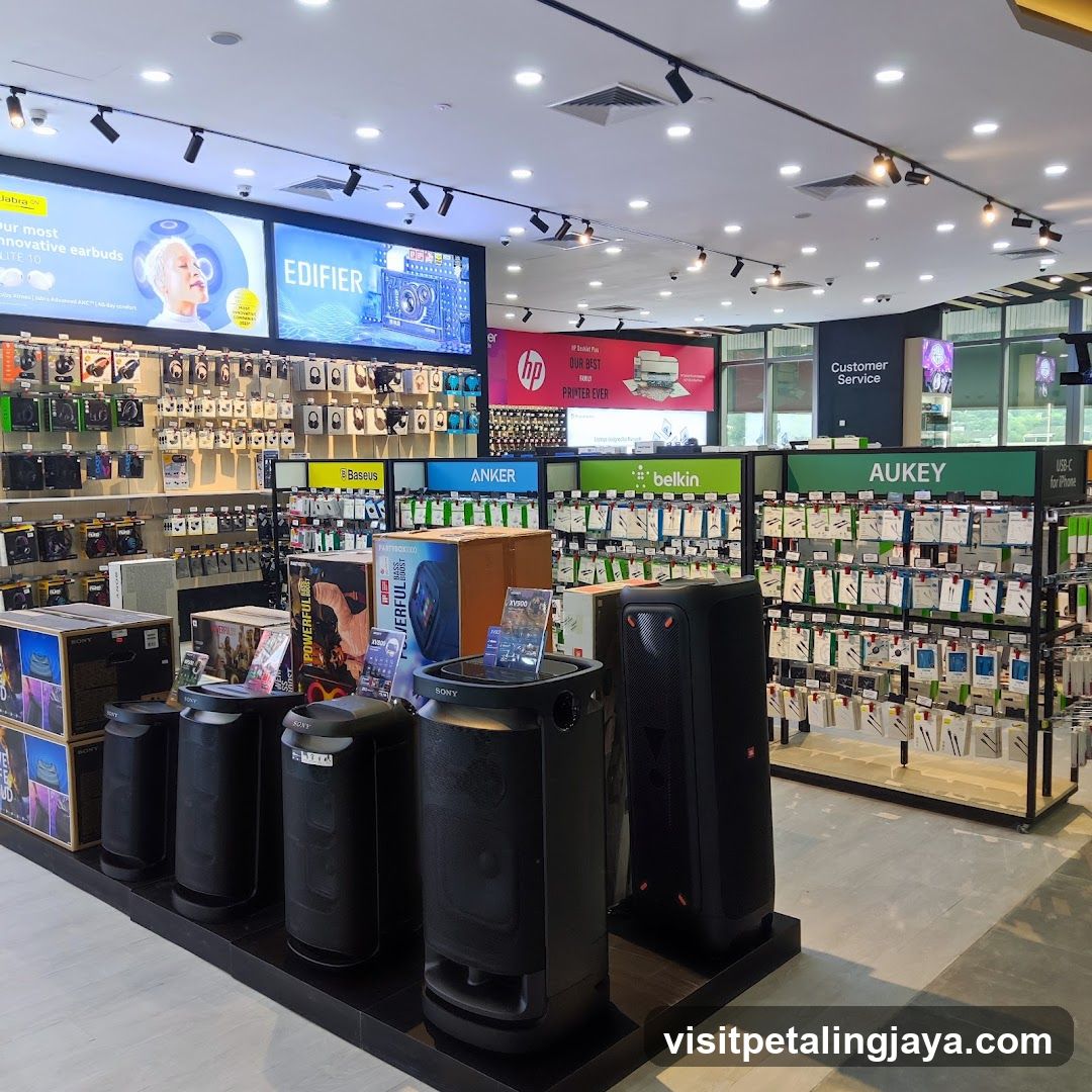 Electronics Store Interior