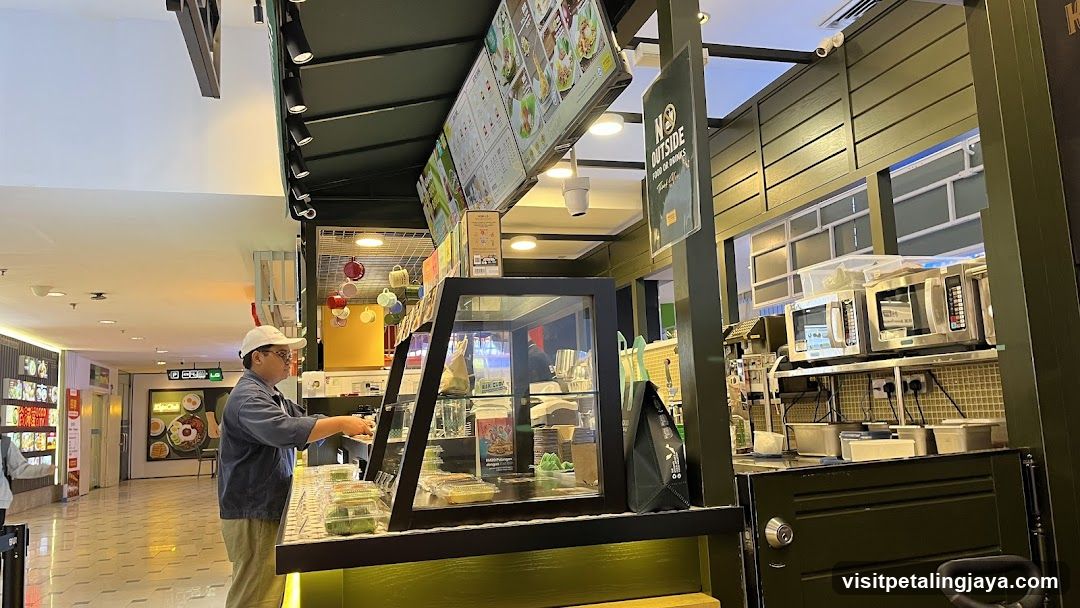 Food Stall Interior View