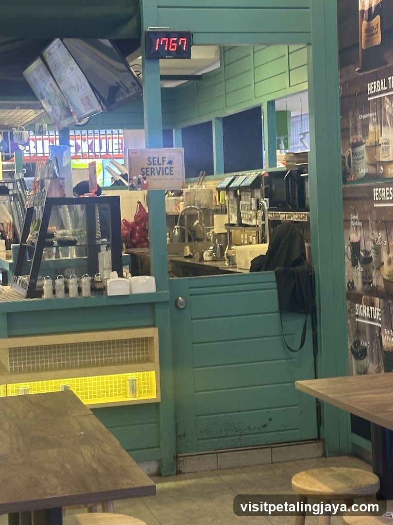Tea Shop Interior View
