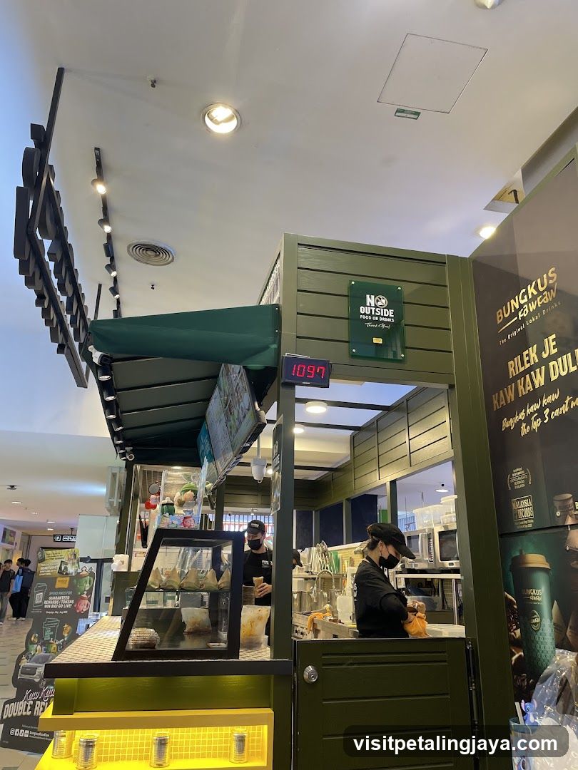 Food Stall Interior View