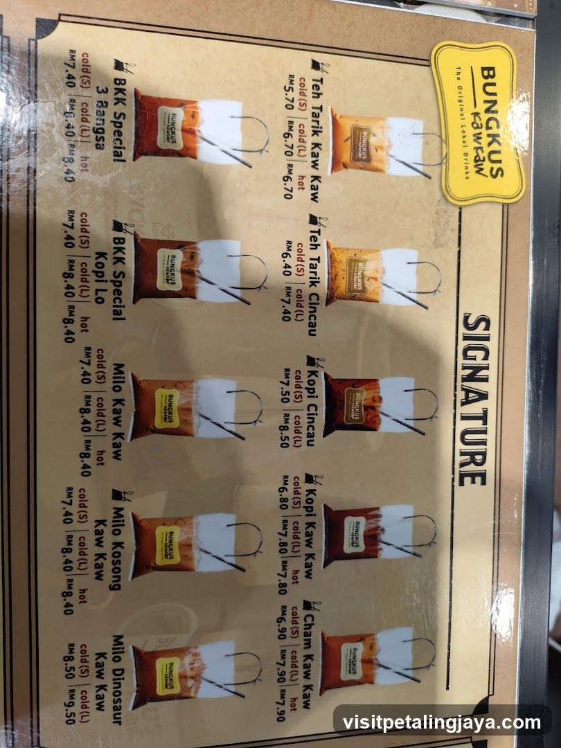 Bungkus - Signature Menu