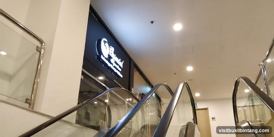 Escalators and Store Signage