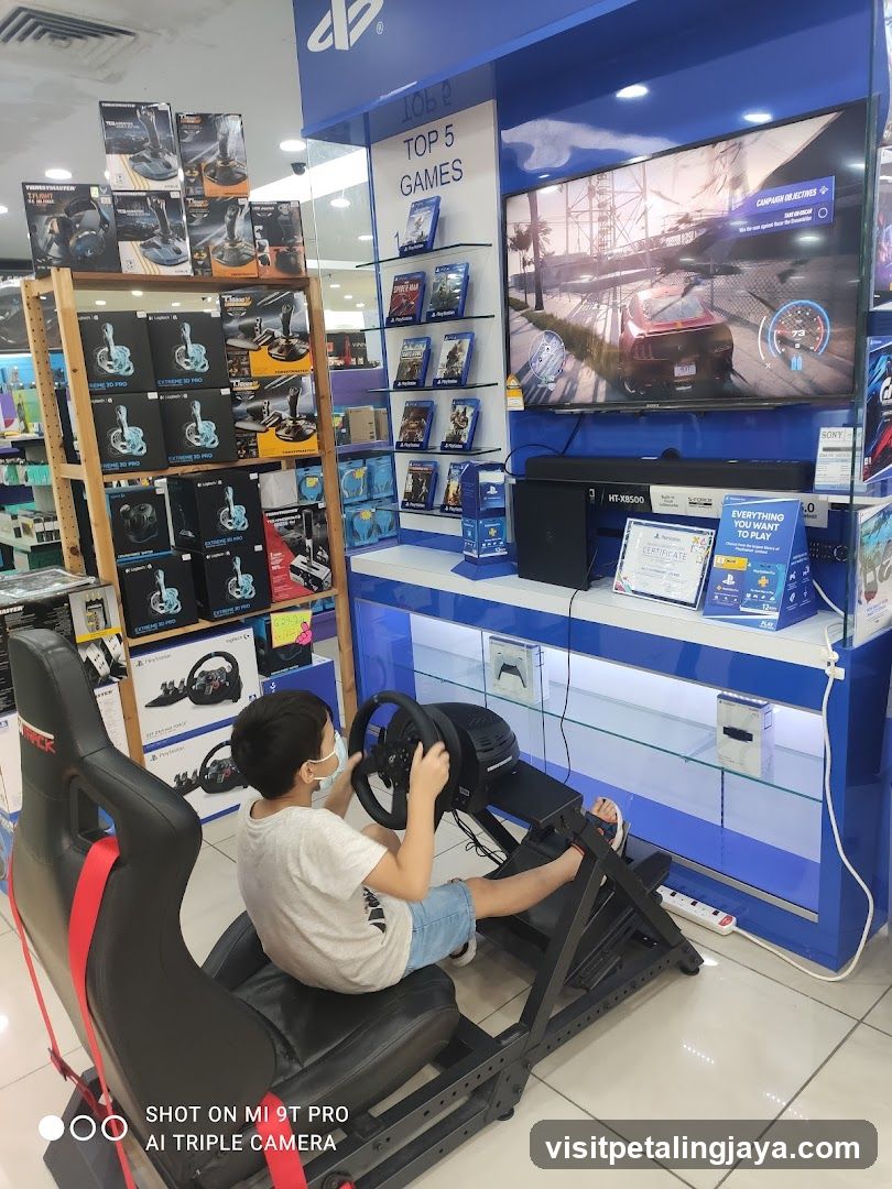 Gaming Setup in Store