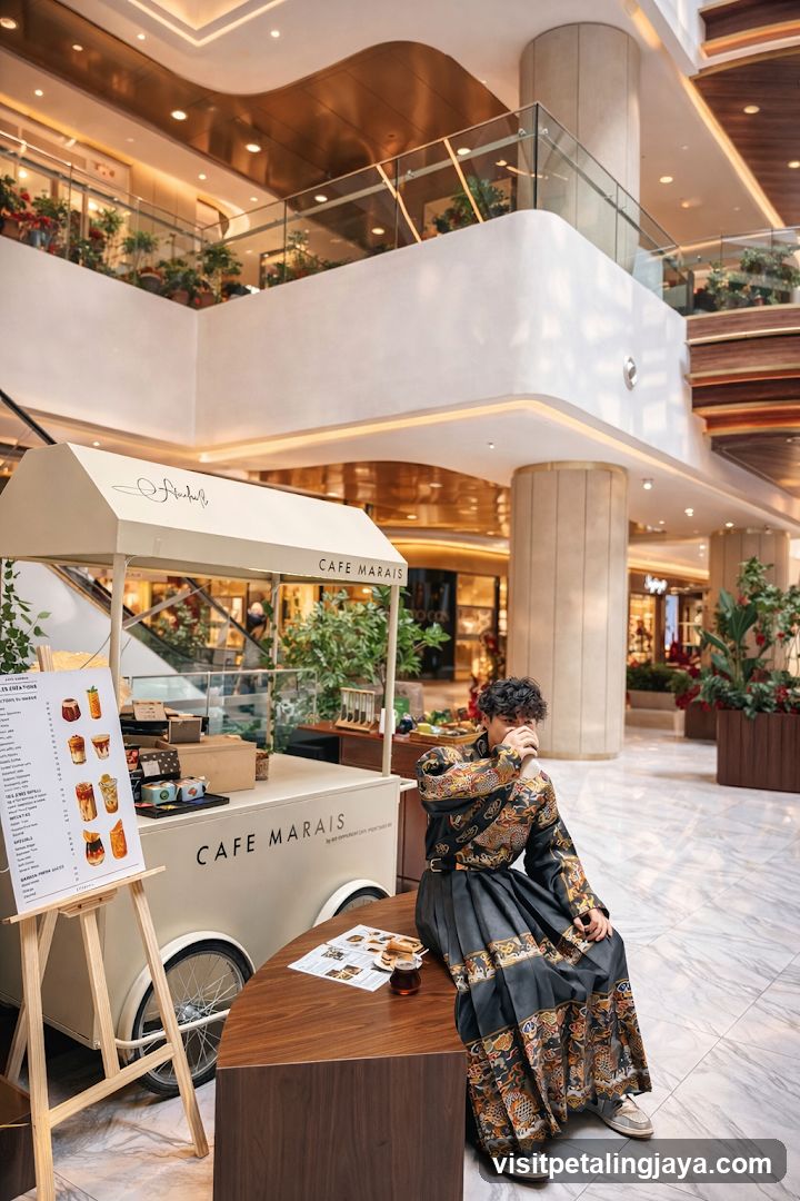 Cafe Marais Food Truck in Mall