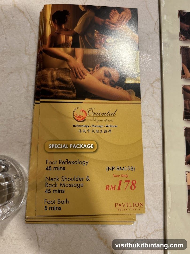 Oriental Signature Special Package