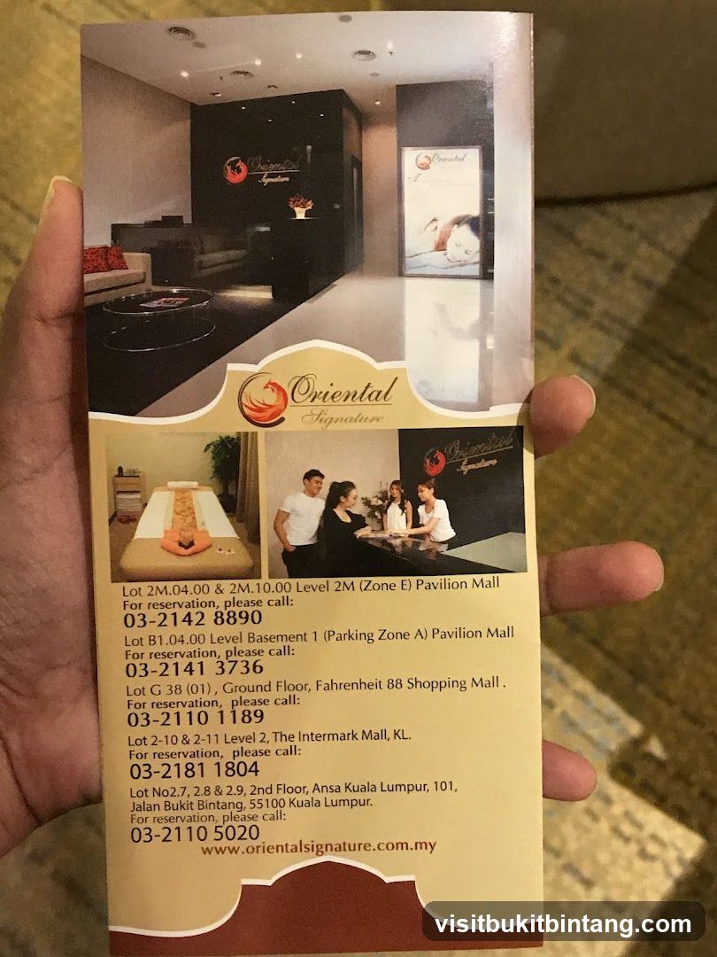 Oriental Signature Brochure