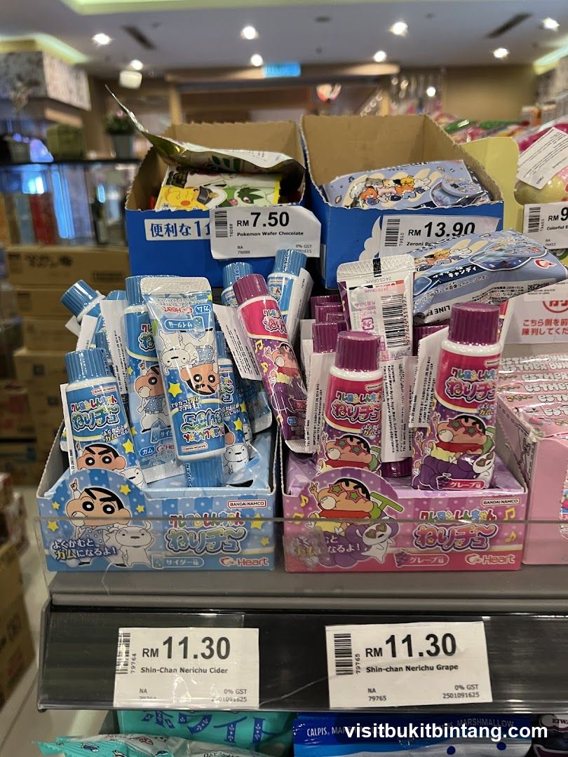 Shin-chan Candy Display