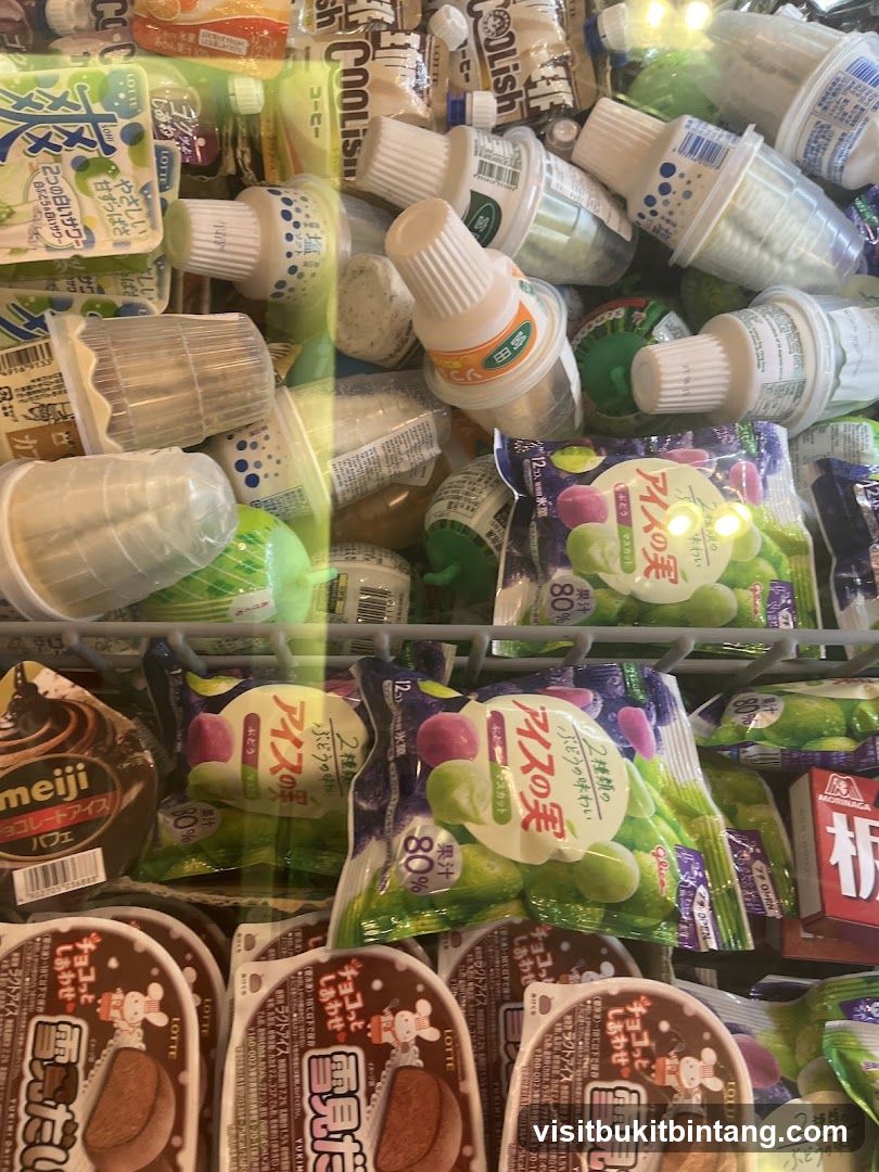 Frozen Desserts in a Freezer