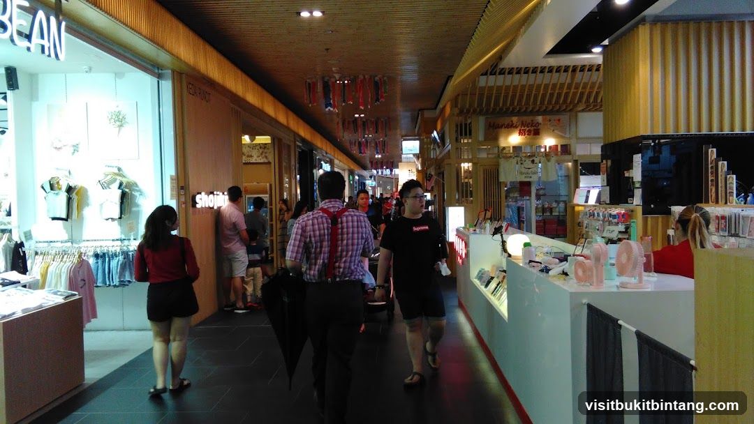 Indoor Shopping Mall Corridor