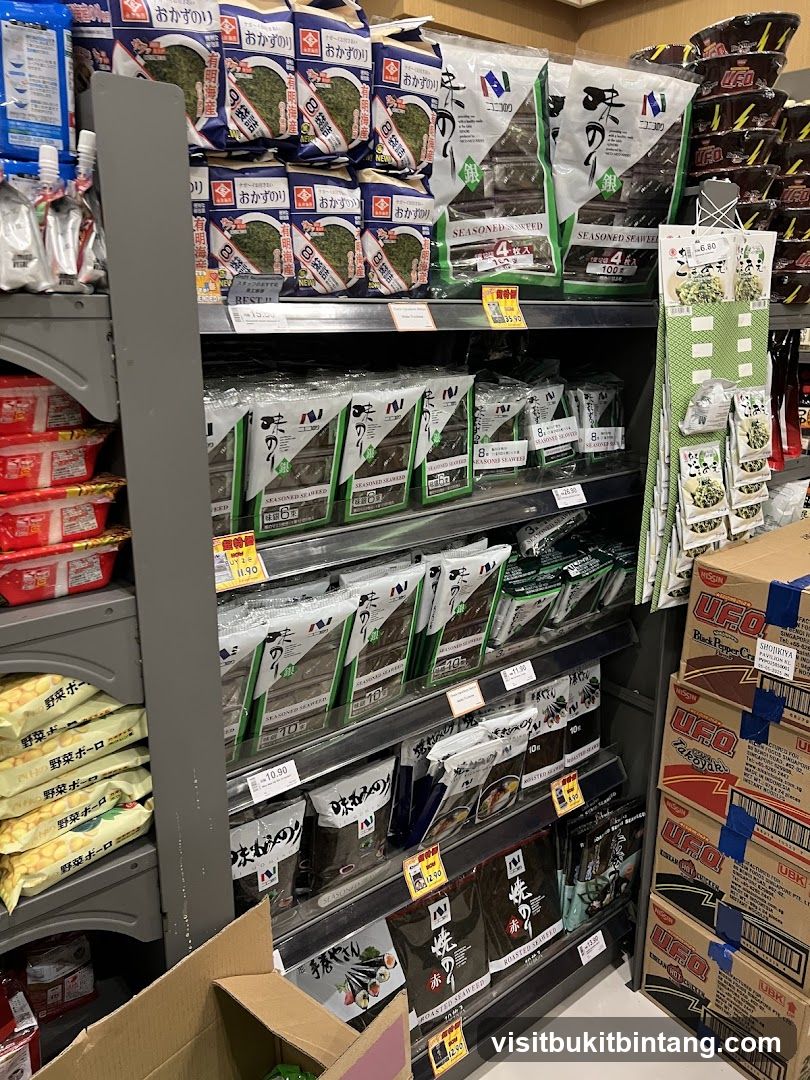 Assortment of Seaweed Snacks