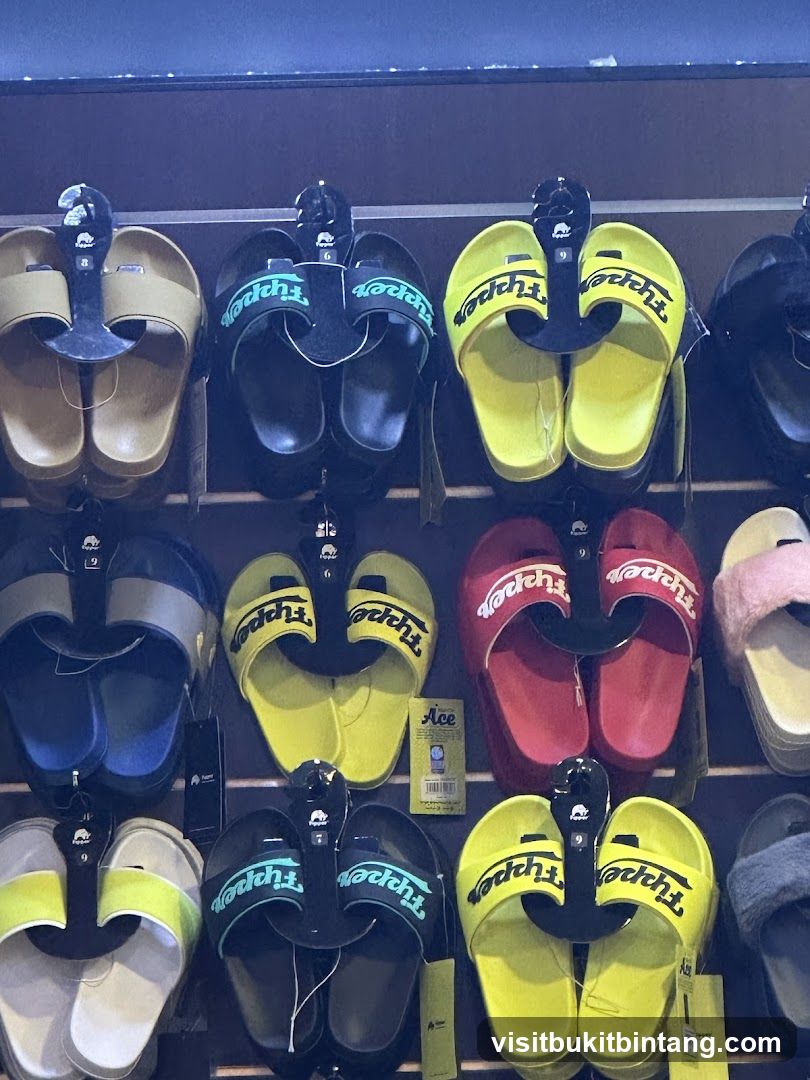 Sandals Display