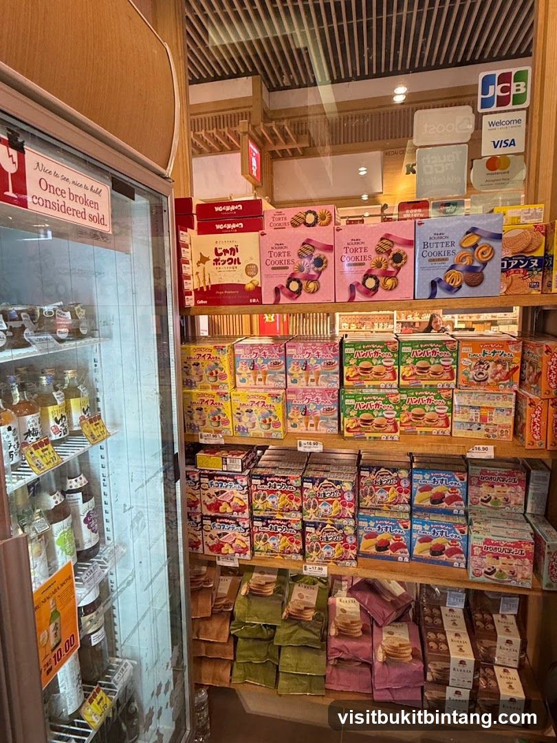 Assortment of Snacks and Drinks