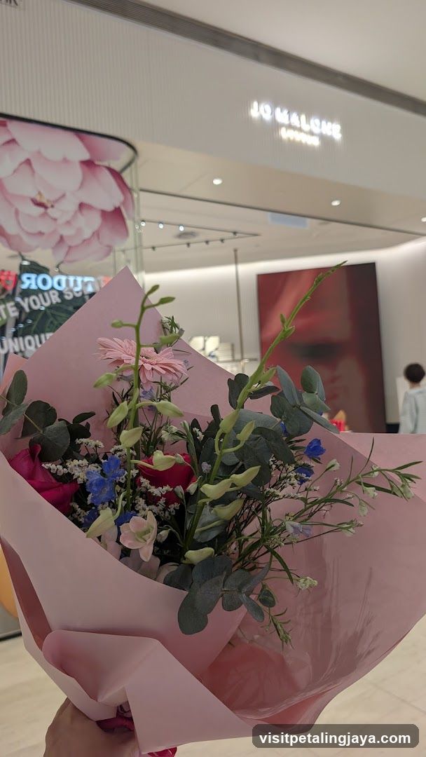 Flower Bouquet in Mall