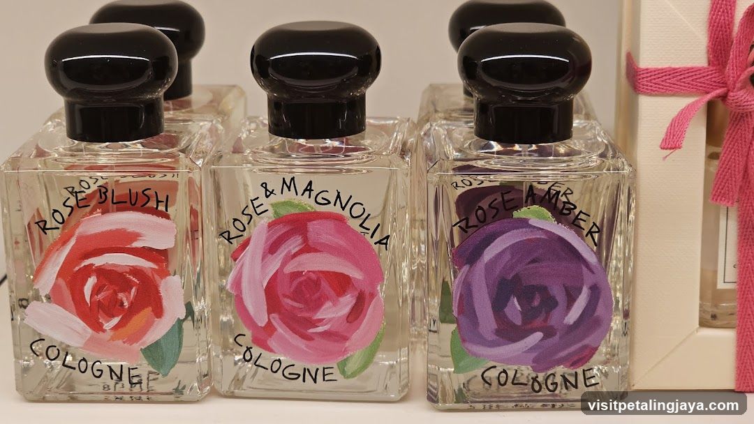 Hand-painted Cologne Bottles