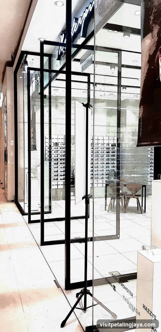 Store Entrance with Glass Display