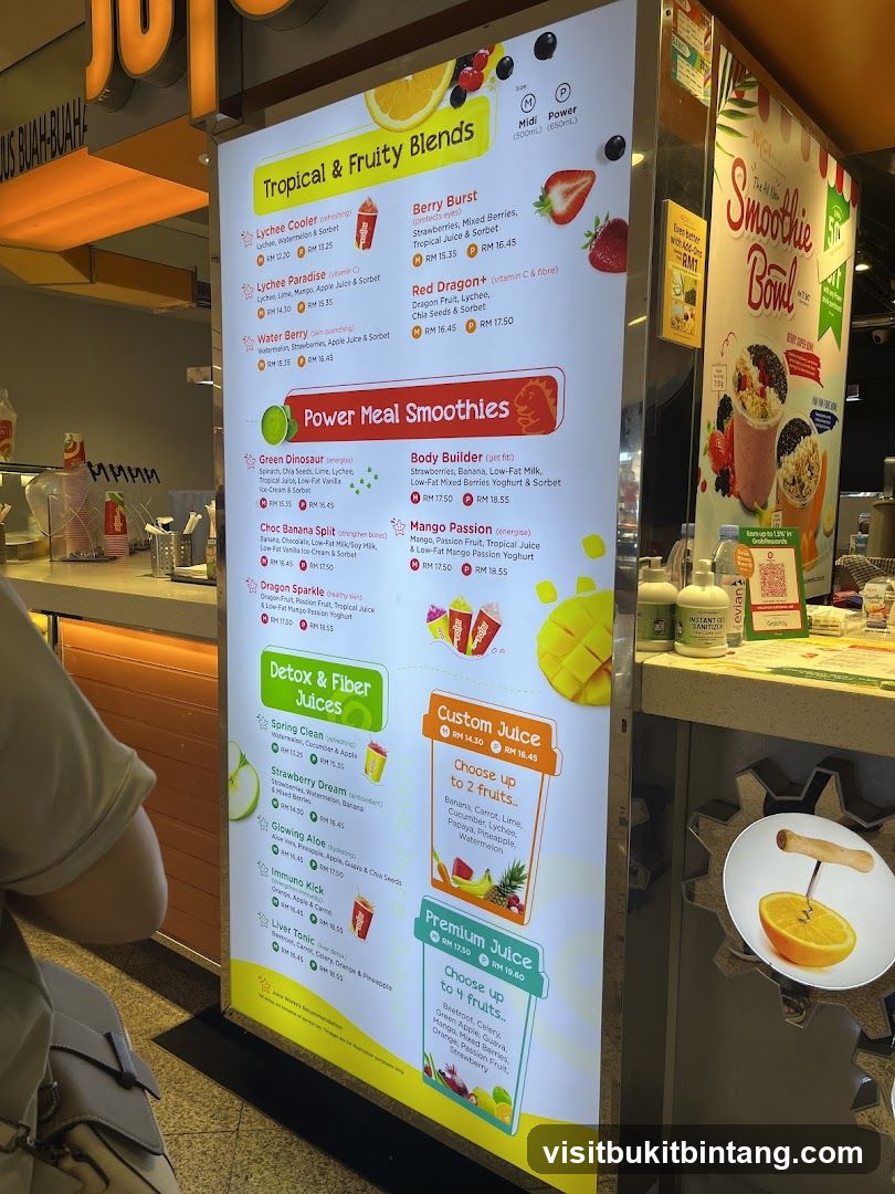 Tropical & Fruity Blends, Power Meal Smoothies, Detox & Fiber Juices, Custom Juice, Premium Juice
