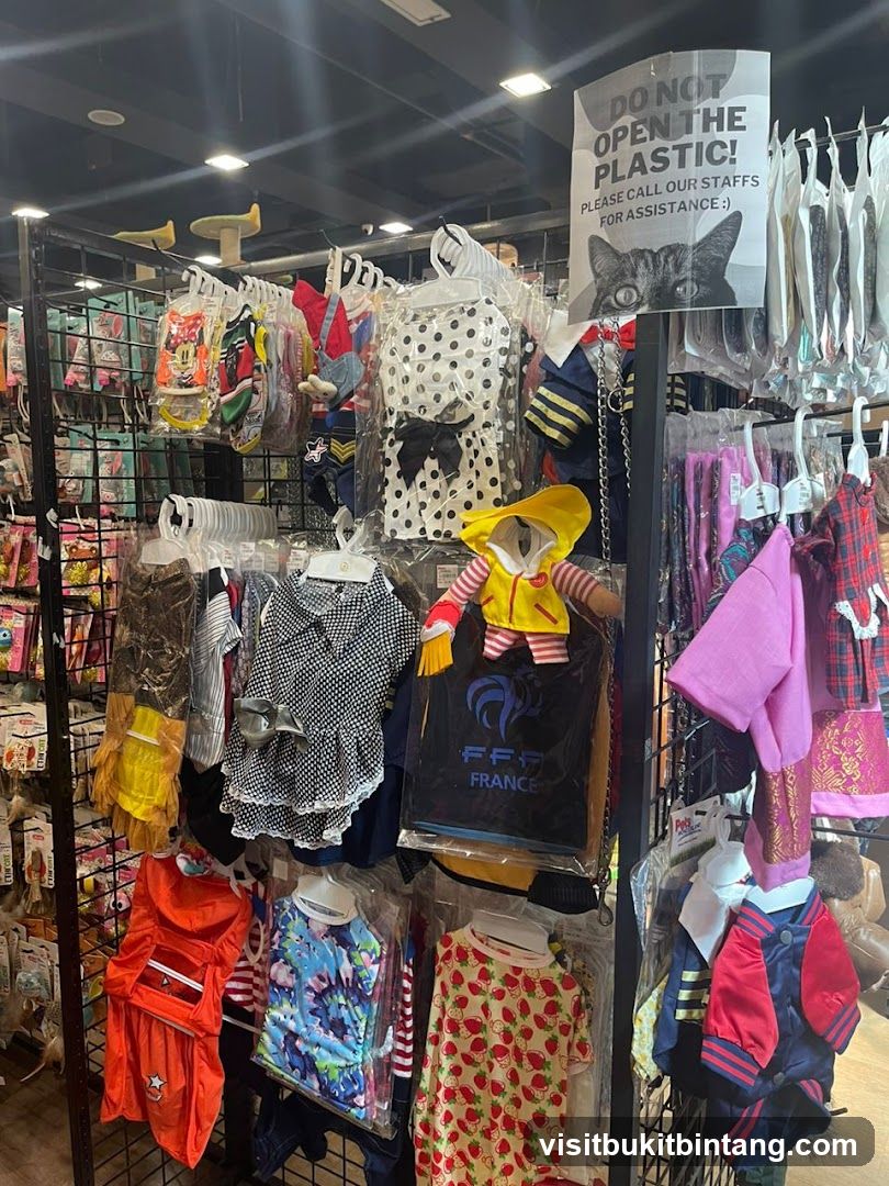 Pet Clothing Display