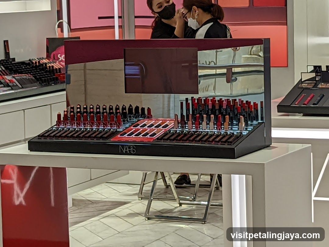 NARS Cosmetics Display