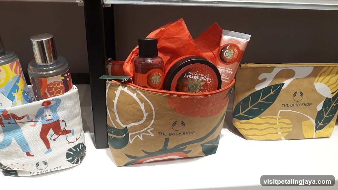 The Body Shop Gift Set Display