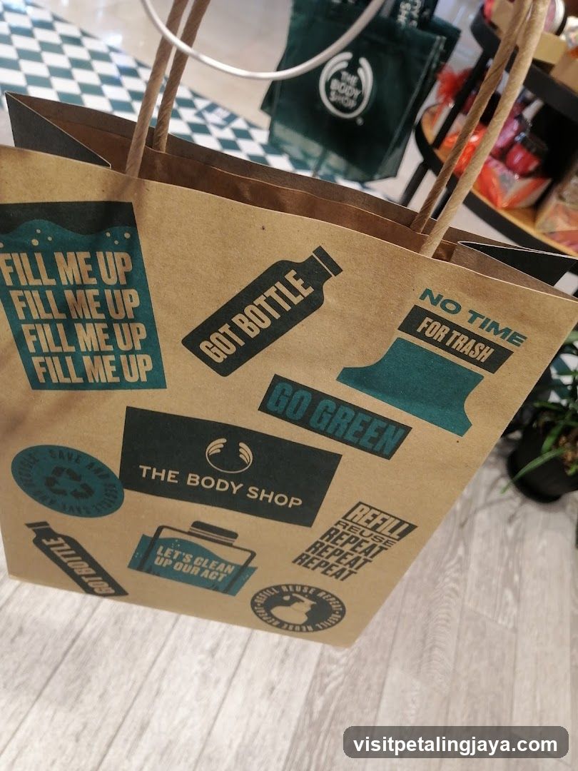 The Body Shop Shopping Bag