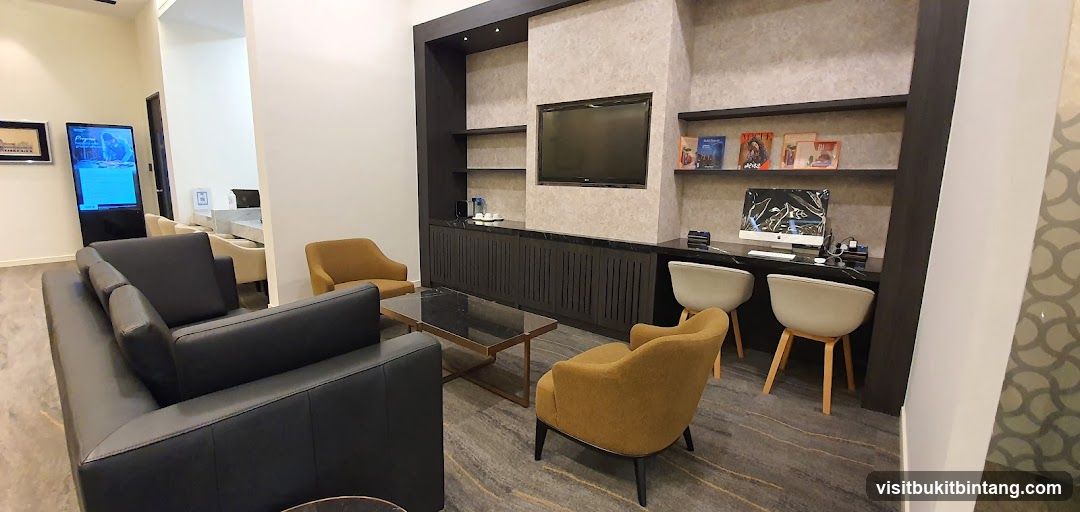 Lounge Area with Seating and Workstations