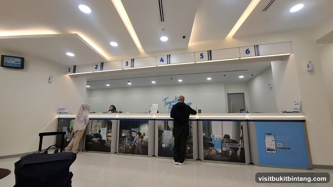 Bank Service Counter