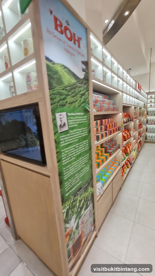 BOH Tea Display