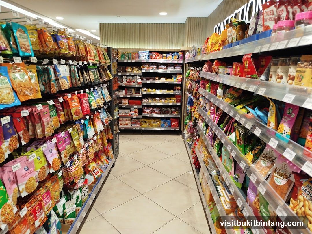 Snack Aisle in a Store