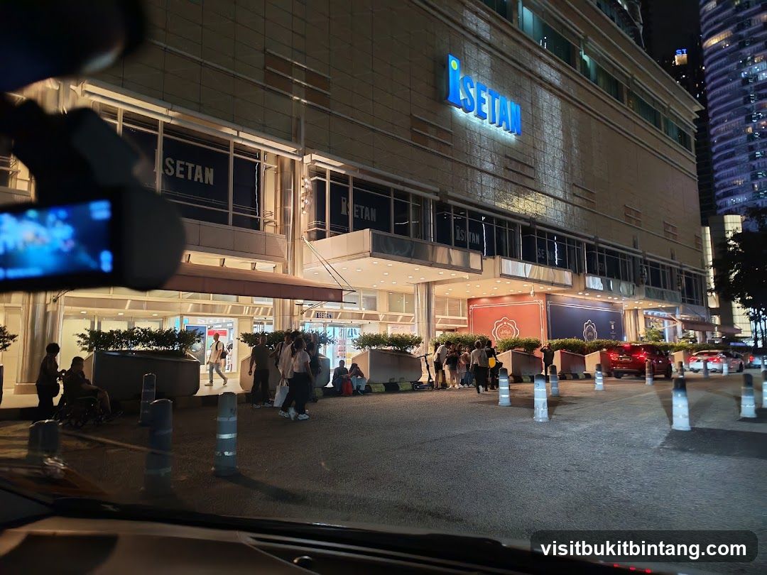 Isetan Department Store Entrance