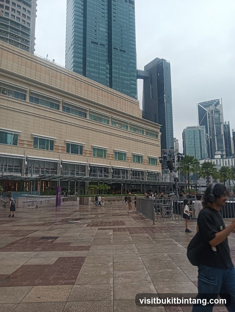 Outdoor Plaza with Modern Architecture