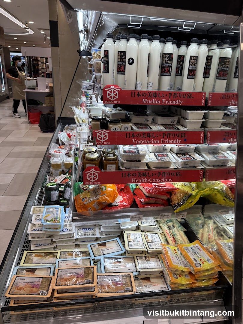 Tofu Products Display