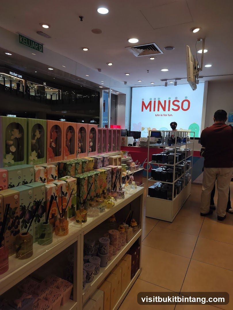 Miniso Store Interior