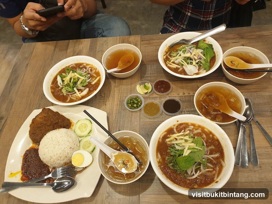 Table with various dishes