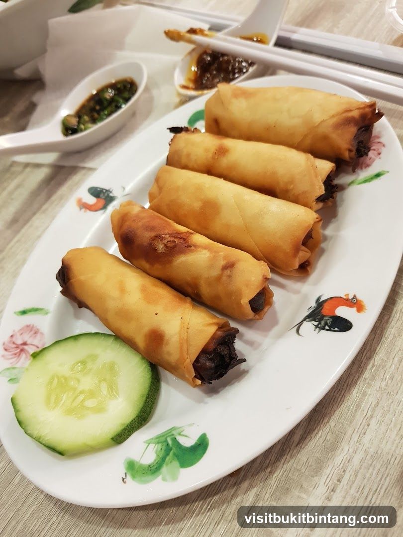 Spring Rolls with Dipping Sauce