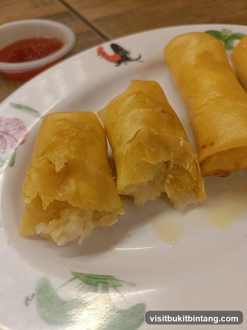 Spring Rolls with Dipping Sauce