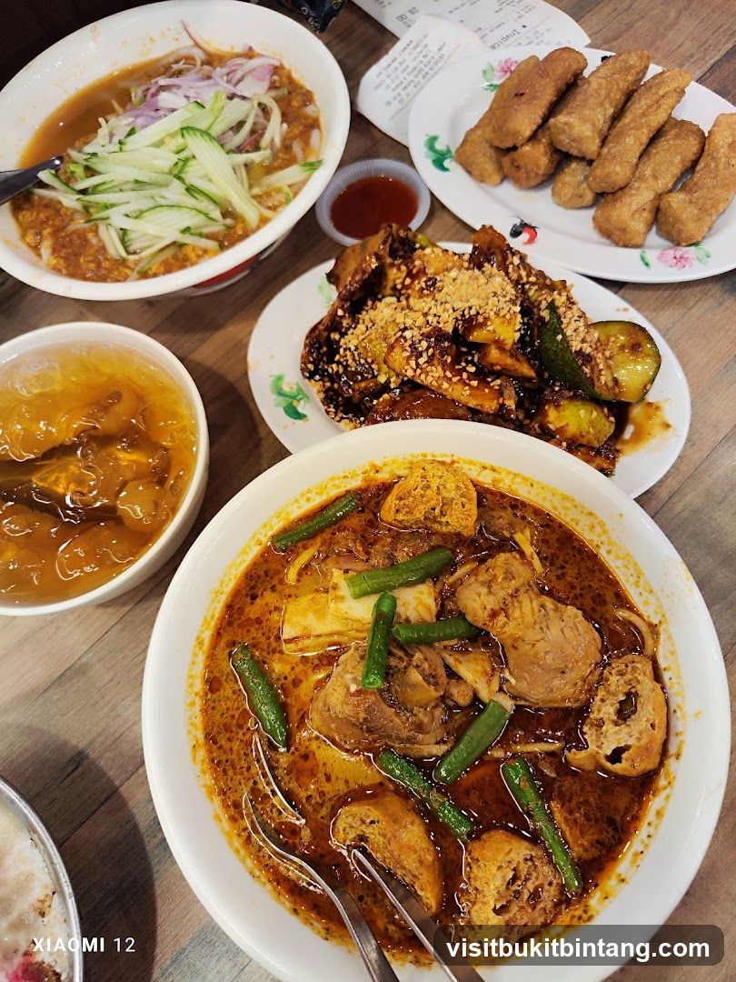 Assortment of Malaysian Dishes