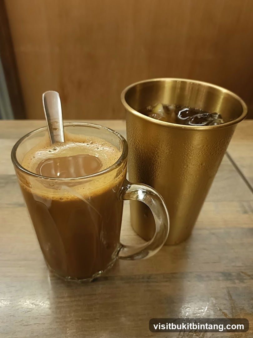 Coffee and Iced Drink