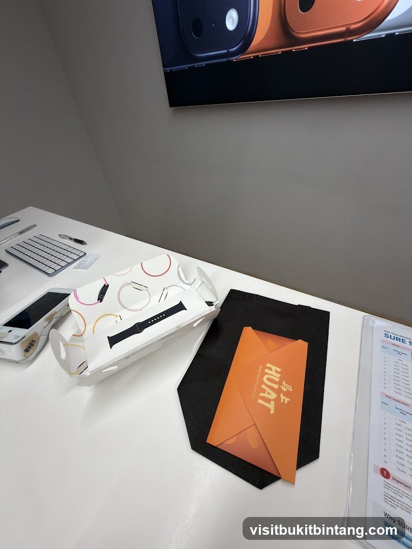 Apple Watch Accessories and Red Envelope